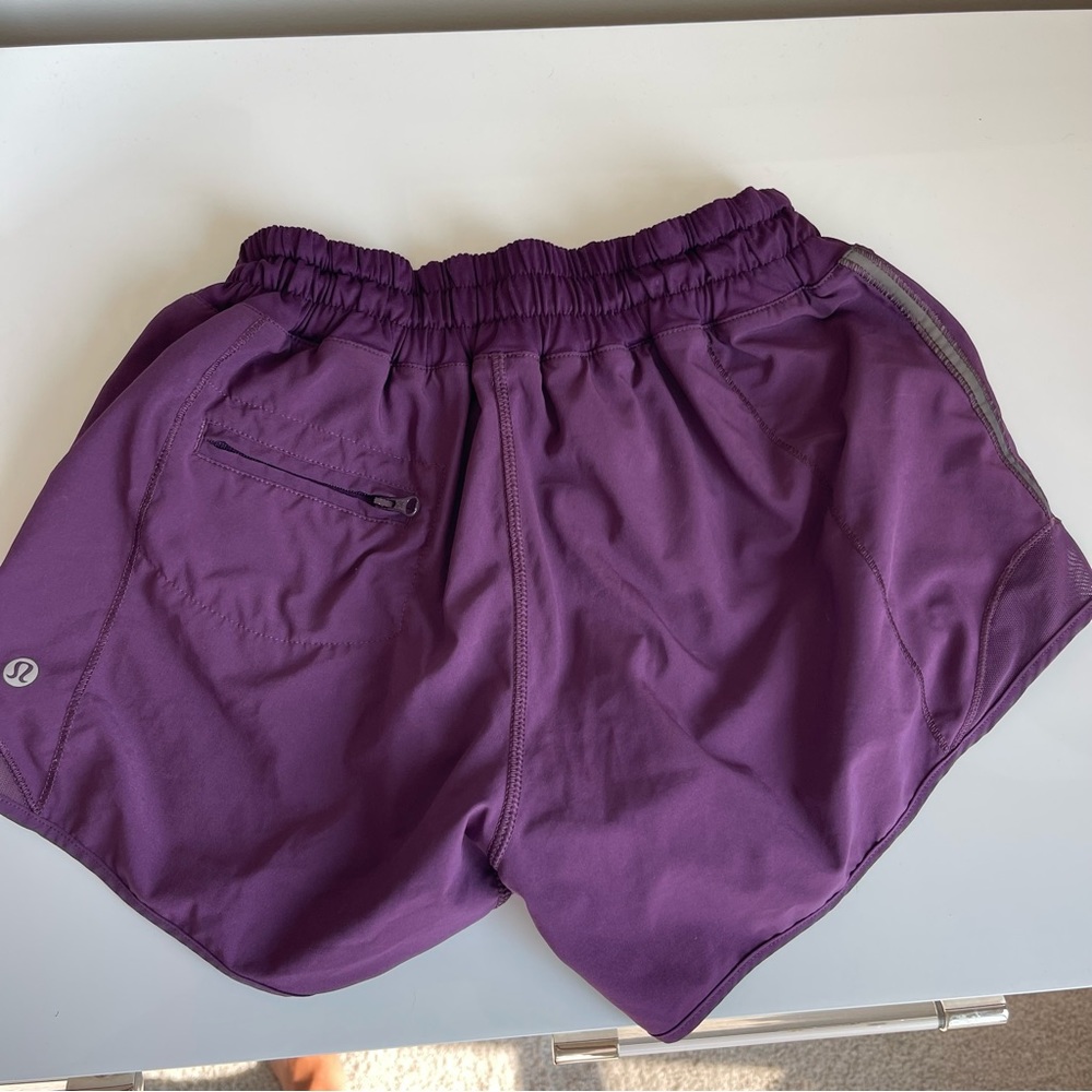 Purple Lululemon Athletic Shorts - Picture 8 of 9